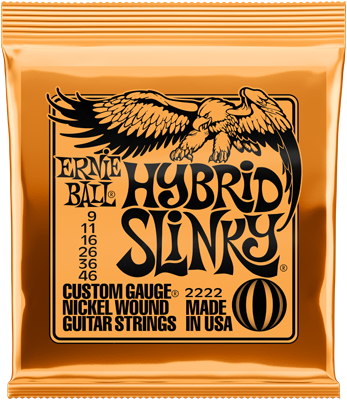 Ernie Ball 2222 - Hybrid Slinky 09-46 / Gitarrensaiten