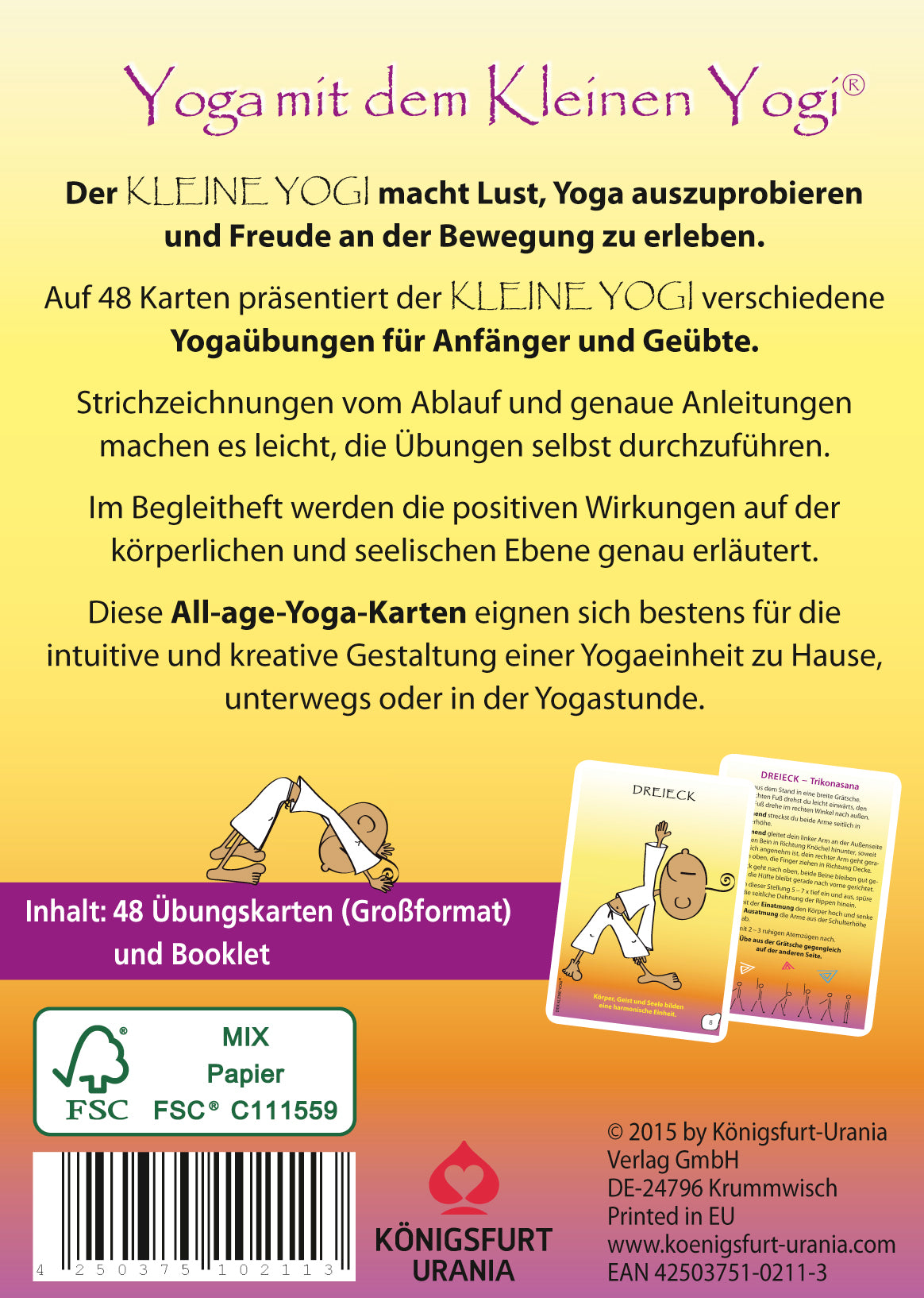 Kleiner Yogi - Yoga-Karten