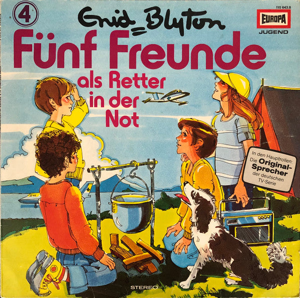 Enid Blyton – Folge 4: Fünf Freunde als Retter in der Not / LP