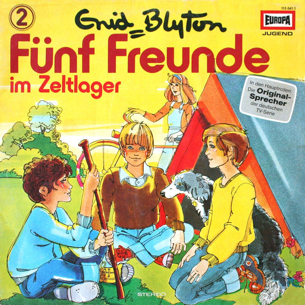 Enid Blyton – Folge 2: Fünf Freunde im Zeltlager / LP