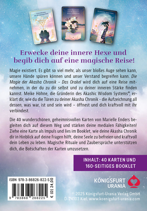 Die Magie der Akasha Chronik – Das Orakel – 40 Orakelkarten und 160-seitiges Booklet