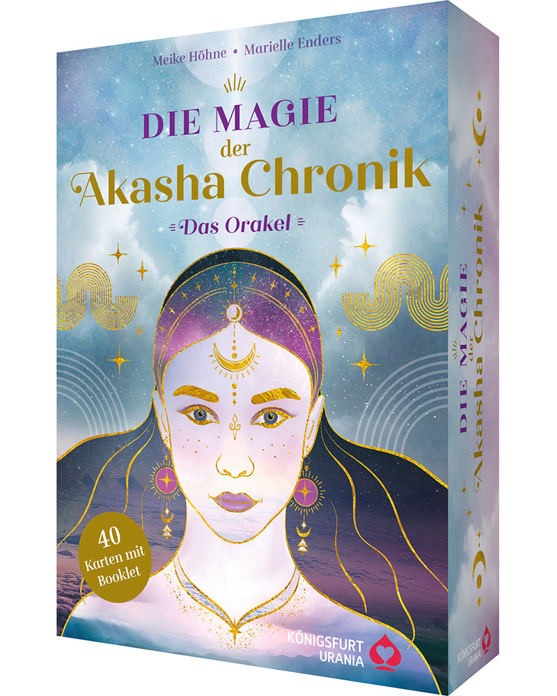 Die Magie der Akasha Chronik – Das Orakel – 40 Orakelkarten und 160-seitiges Booklet