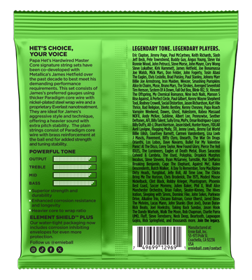 Ernie Ball 2201 - Papa Het's Hardwired Master Cores - 10-50 / Gitarrensaiten