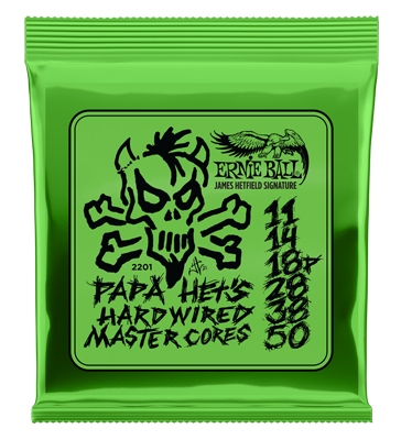 Ernie Ball 2201 - Papa Het's Hardwired Master Cores - 10-50 / Gitarrensaiten