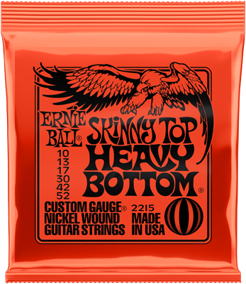 Ernie Ball 2215 - ST Heavy Bottom 10-52 / Gitarrensaiten