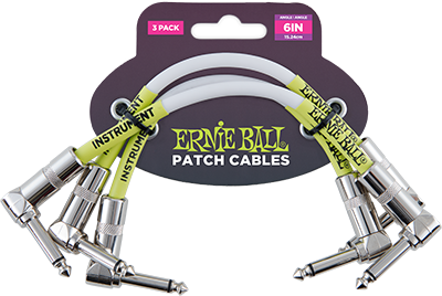 Ernie Ball - Patchkabel 3er Set / 15,24 cm