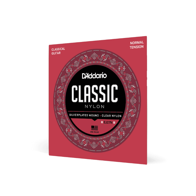 D'Addario EJ27N - 028-043 / Classic Guitar - Nylon