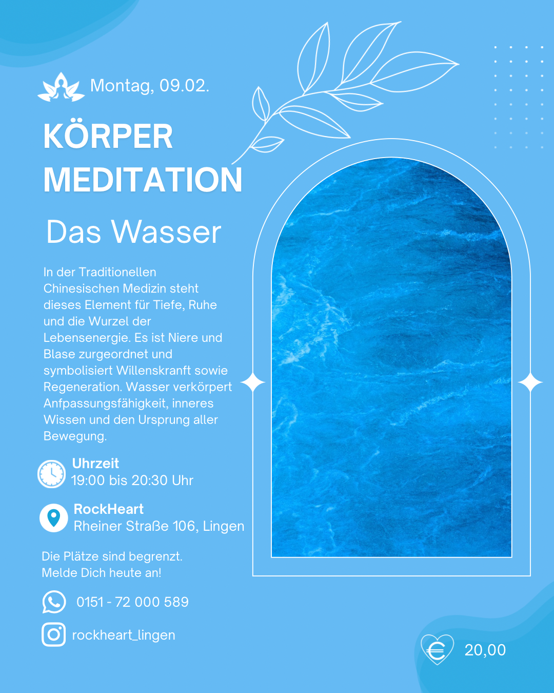Körper Meditation - 5 Elemente / Januar und Februar 2026