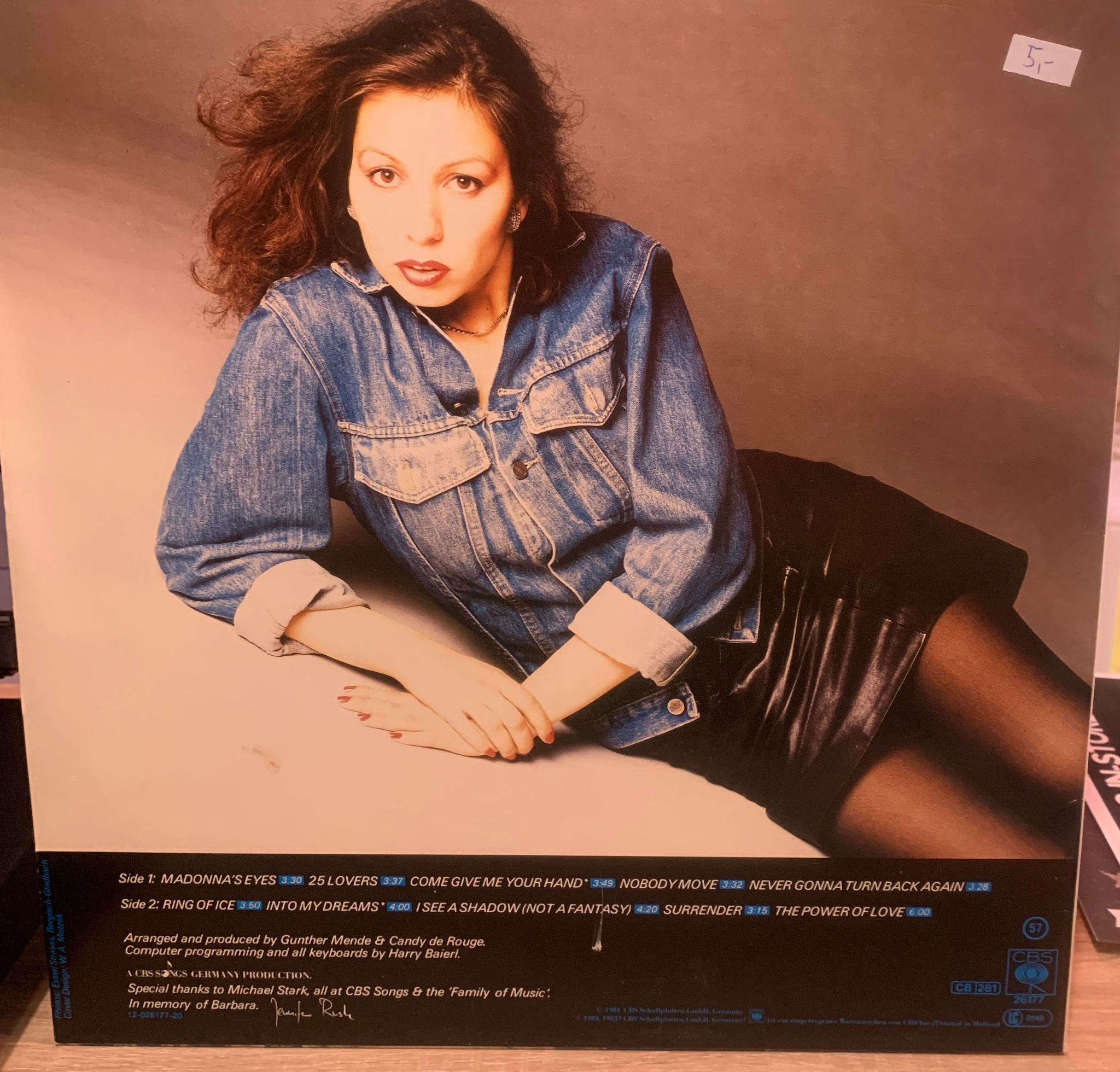 Jennifer Rush - Jennifer Rush / LP