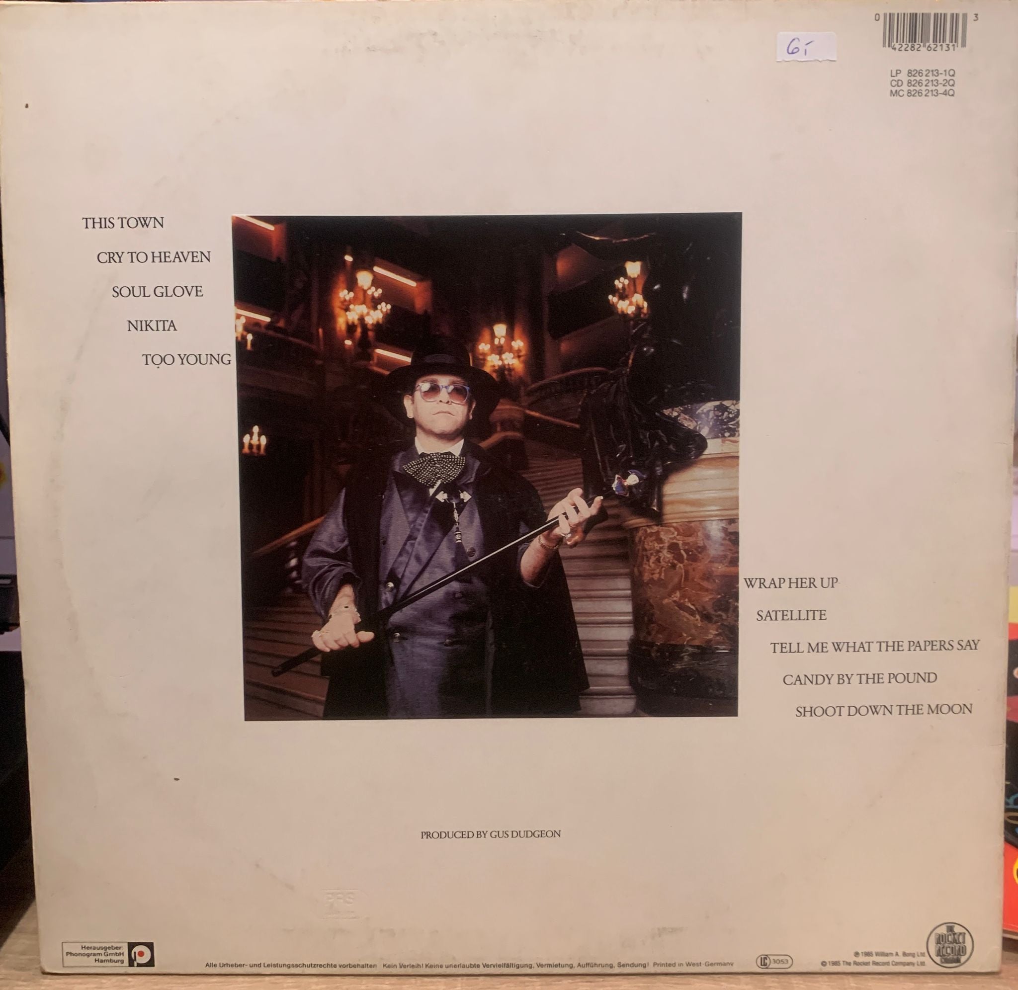Elton John - Ice on fire / LP