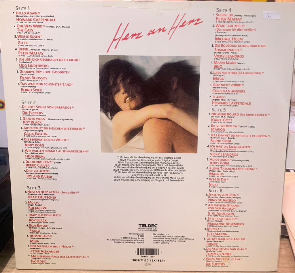 Sampler - Herz an Herz / 3-LP