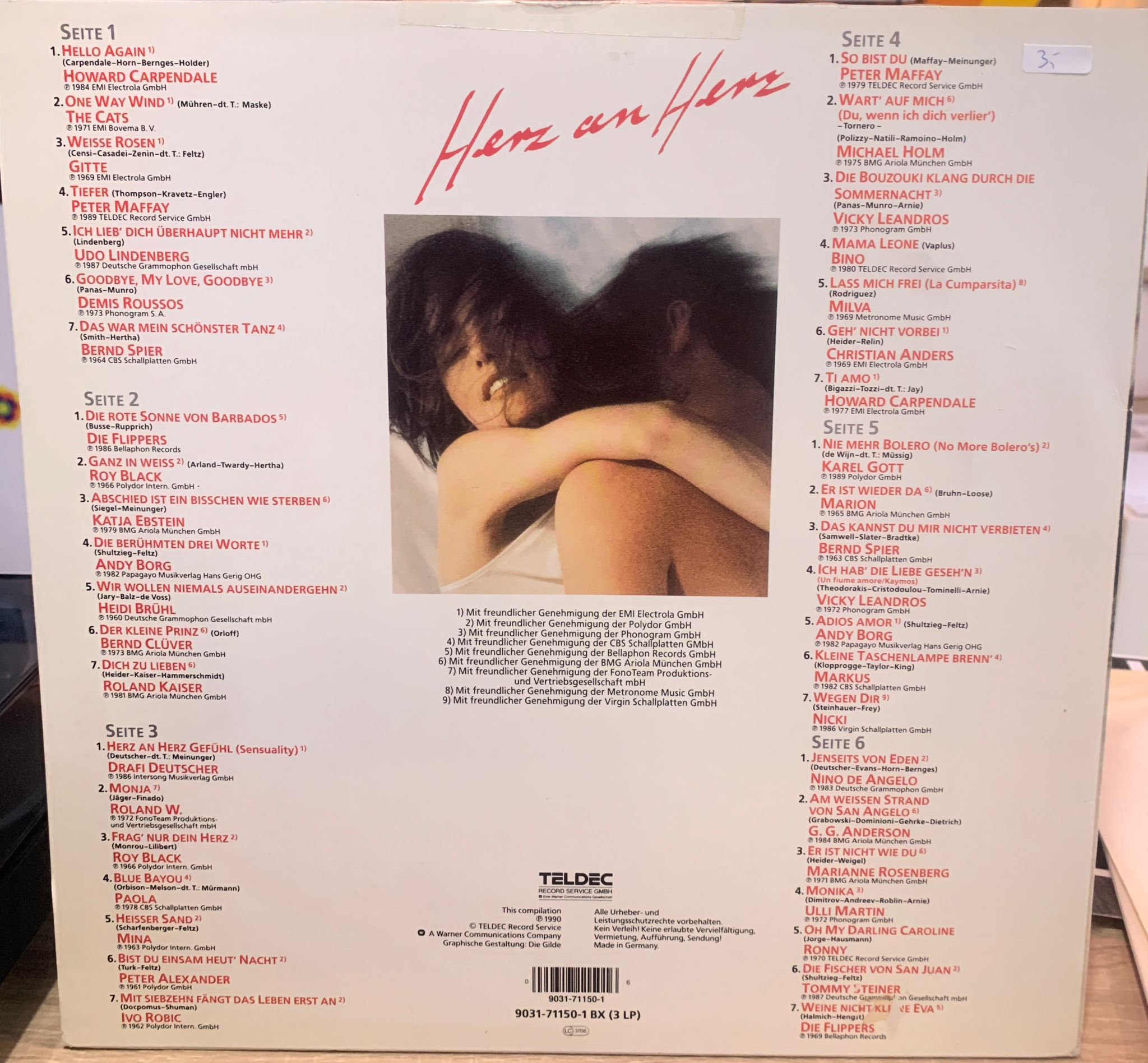 Sampler - Herz an Herz / 3-LP