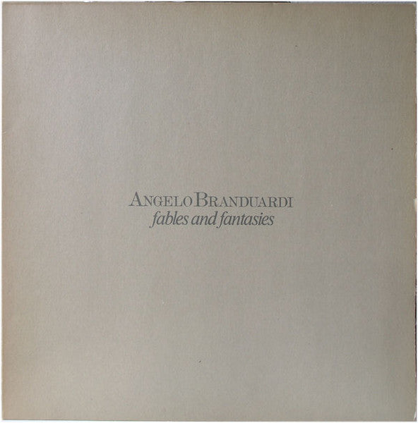 Angelo Branduardi - Fables And Fantasies / LP