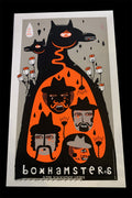Boxhamsters - Siebdruck Poster / 64 x 39 cm