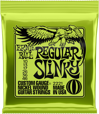 Ernie Ball 2221 - Regular Slinky 10-46 / Gitarrensaiten