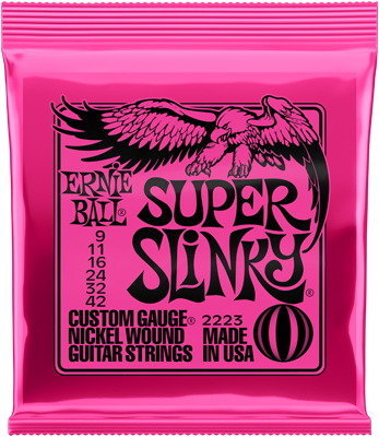 Ernie Ball 2223 - Super Slinky 09-42 / Gitarrensaiten