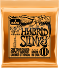 Ernie Ball 3222 - Hybrid Slinky 09-46 / 3er PACK Gitarrensaiten