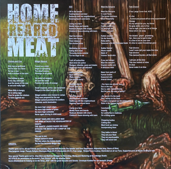 Home Reared Meat - Redneck rumble / COL-LP