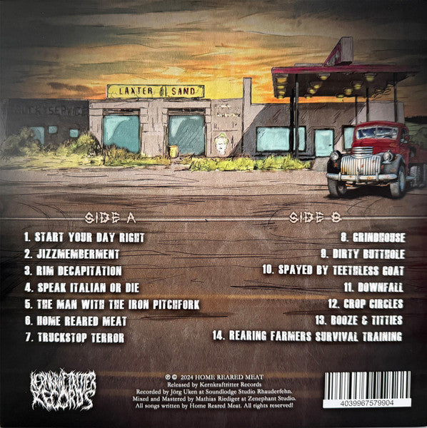 Home Reared Meat – Truckstop Terror / COL-LP