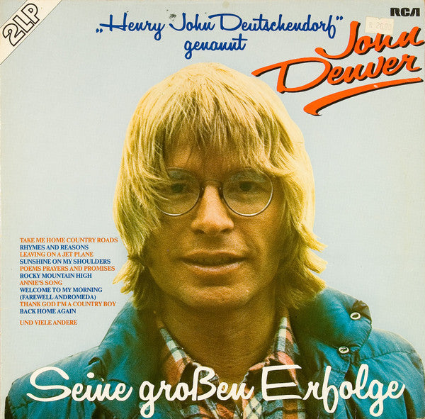 John Denver – Seine Großen Erfolge / 2-LP Gatefold