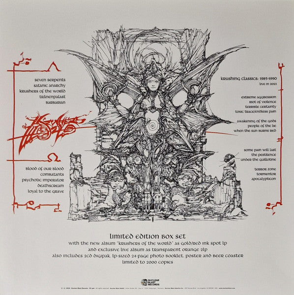 Kreator - Krushers Of The World / BOX