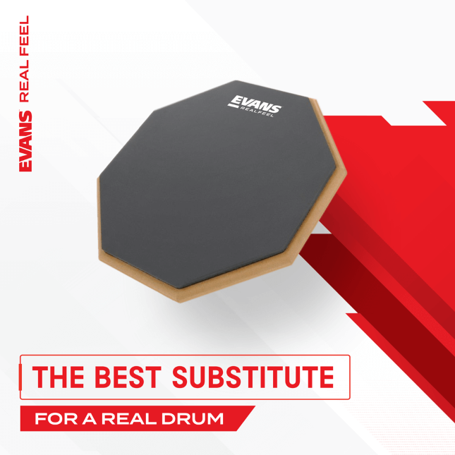 Evans Realfeel - Practice Pad 12" (30,5 cm)