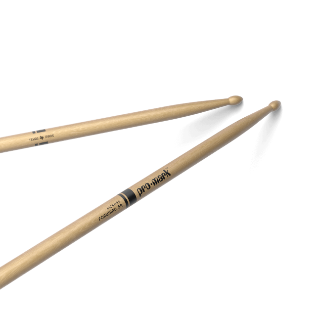 ProMark Drumsticks - 5A Hickory Forward Wood Tip 4er PACK