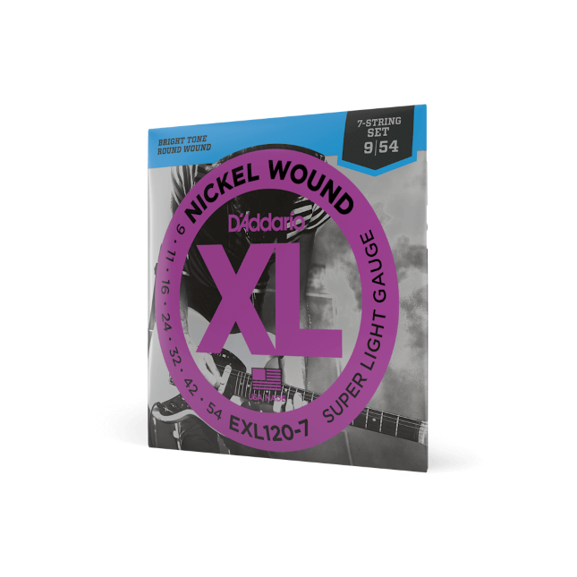 D'Addario EXL120-7 - 09-54 / 7-String Saiten