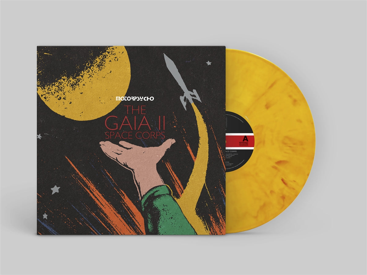 Motorpsycho - The Gaia II Space Corps Ltd. Yellow Flame - Colored Vinyl