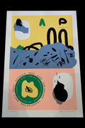 Rock Am Pferdemarkt 2017 - Siebdruck Poster / 60 x 40 cm