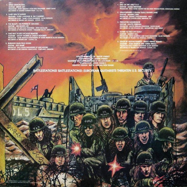V.A.  - U.S. Metal Vol. IV - Unsung Guitar Heroes / LP