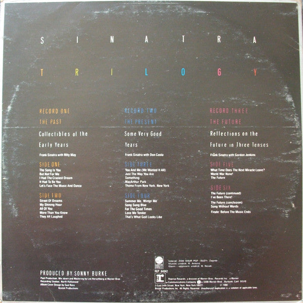 Frank Sinatra - Trilogy: Past, Present, Future / 3-LP