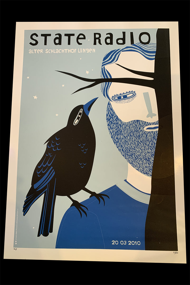 State Radio - Siebdruck Poster / 60 x 40 cm