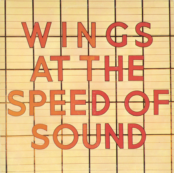 Wings – Wings At The Speed Of Sound / LP