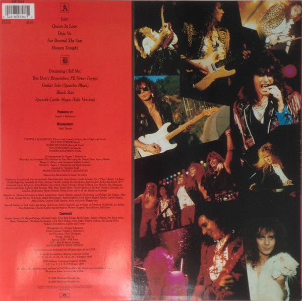 Yngwie Malmsteen – Trial By Fire: Live In Leningrad / LP
